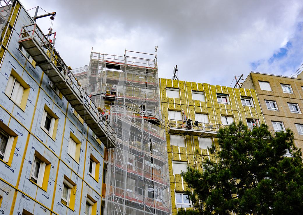 rénovation énérgetique dde logementrs sociaux 