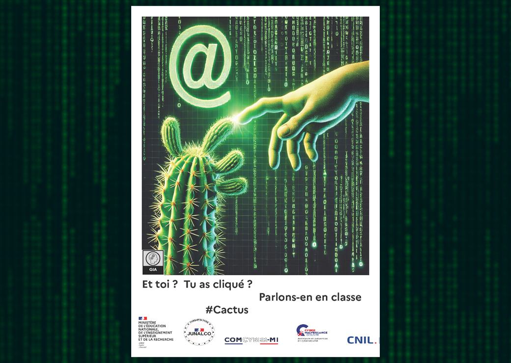 Affiche de l'opération cactus