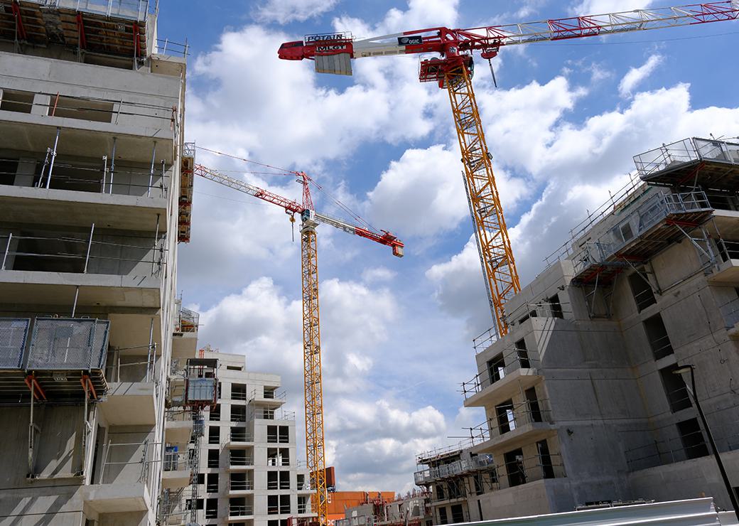 immeubles en construction