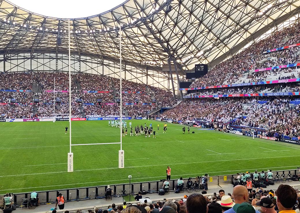 match lors de la coupe du du monde de Rugby en 2023