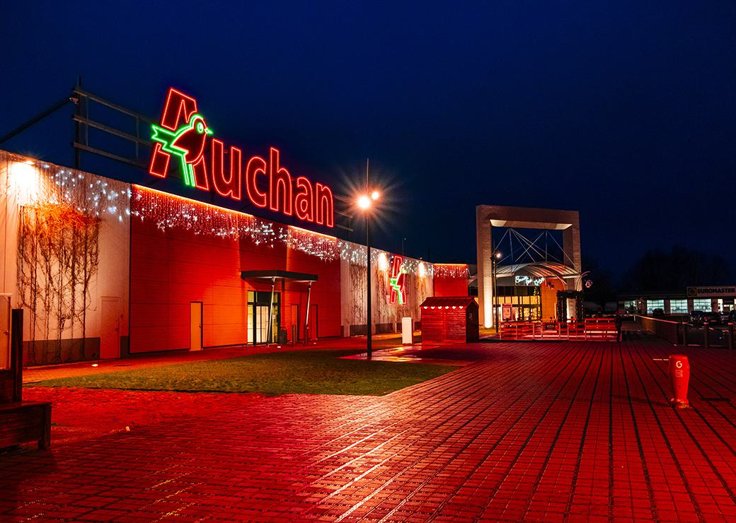 Un supermarché de nuit
