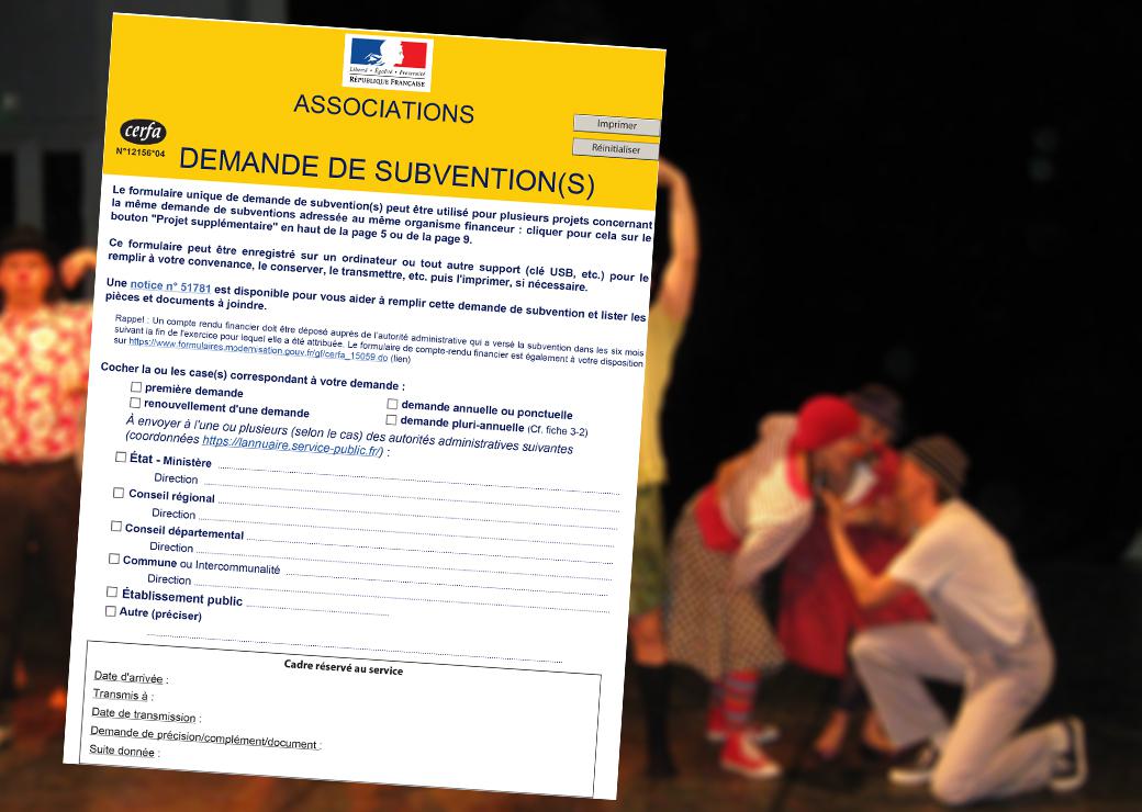 subventions culturelles