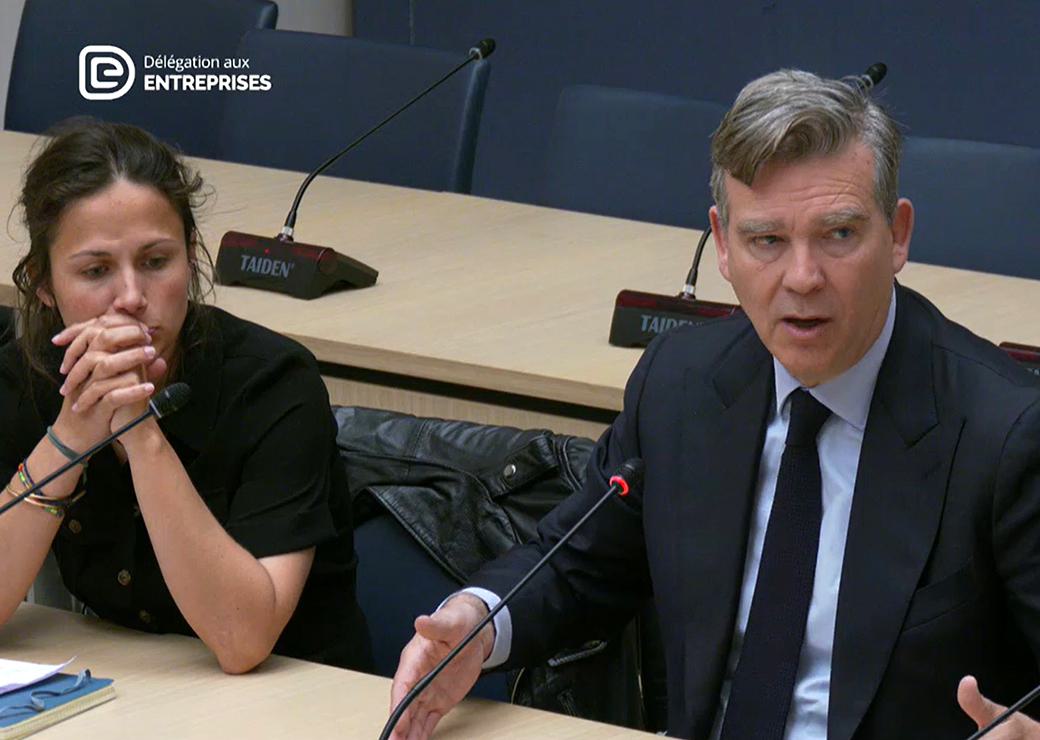 Anaïs Voy-Gillis et Arnaud Montebourg