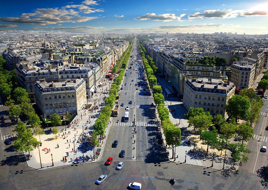 Avenue des champs Elysées