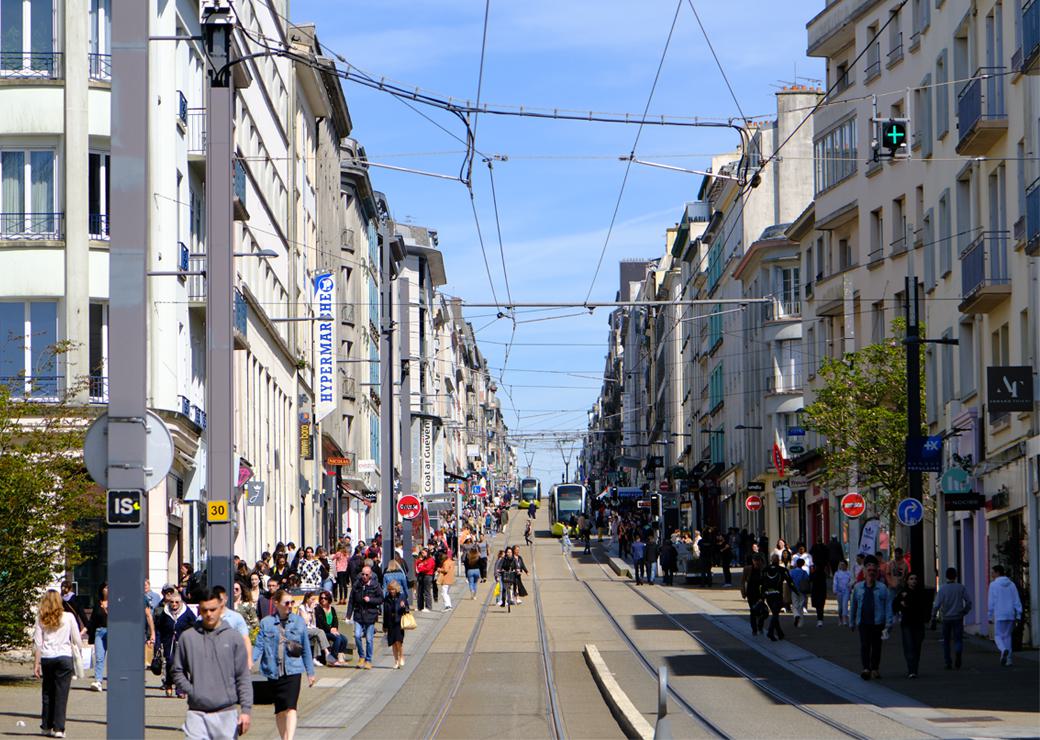 centre ville de Brest