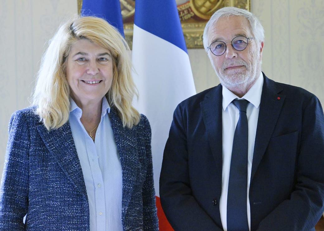 Dominique Faure et François Rebsamen