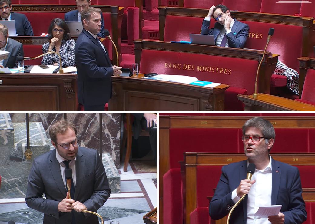 / Marc Ferracci, Antoine Armand et Jérôme Nury