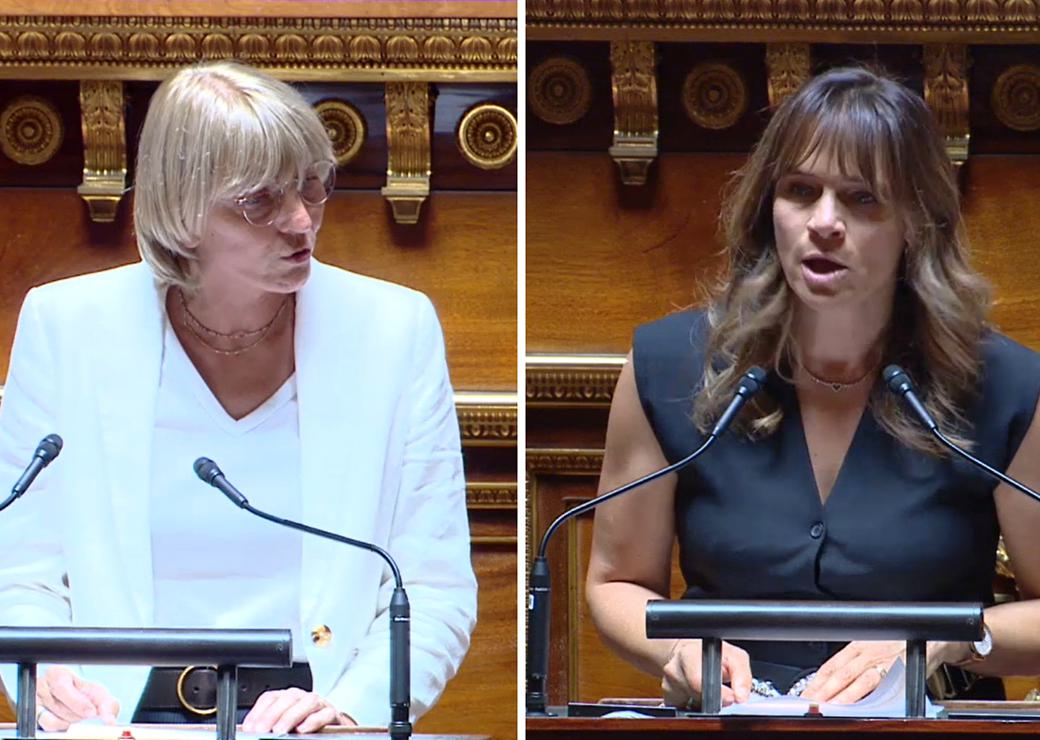 Valérie Létard et Sylviane Noël