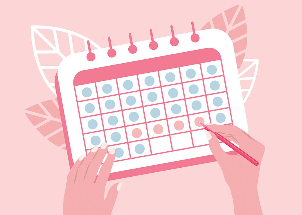 planning menstruel
