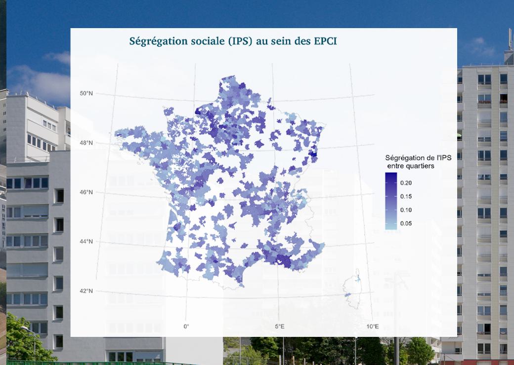 graphique ségrégation sociale