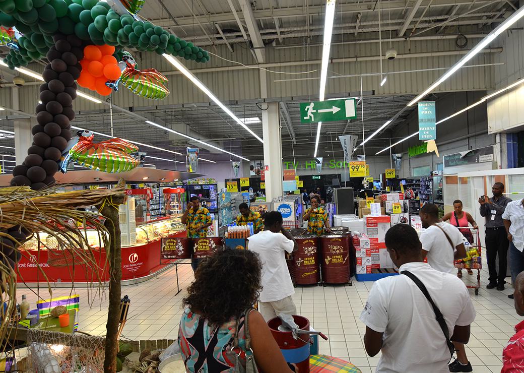 supermarché en guadeloupe