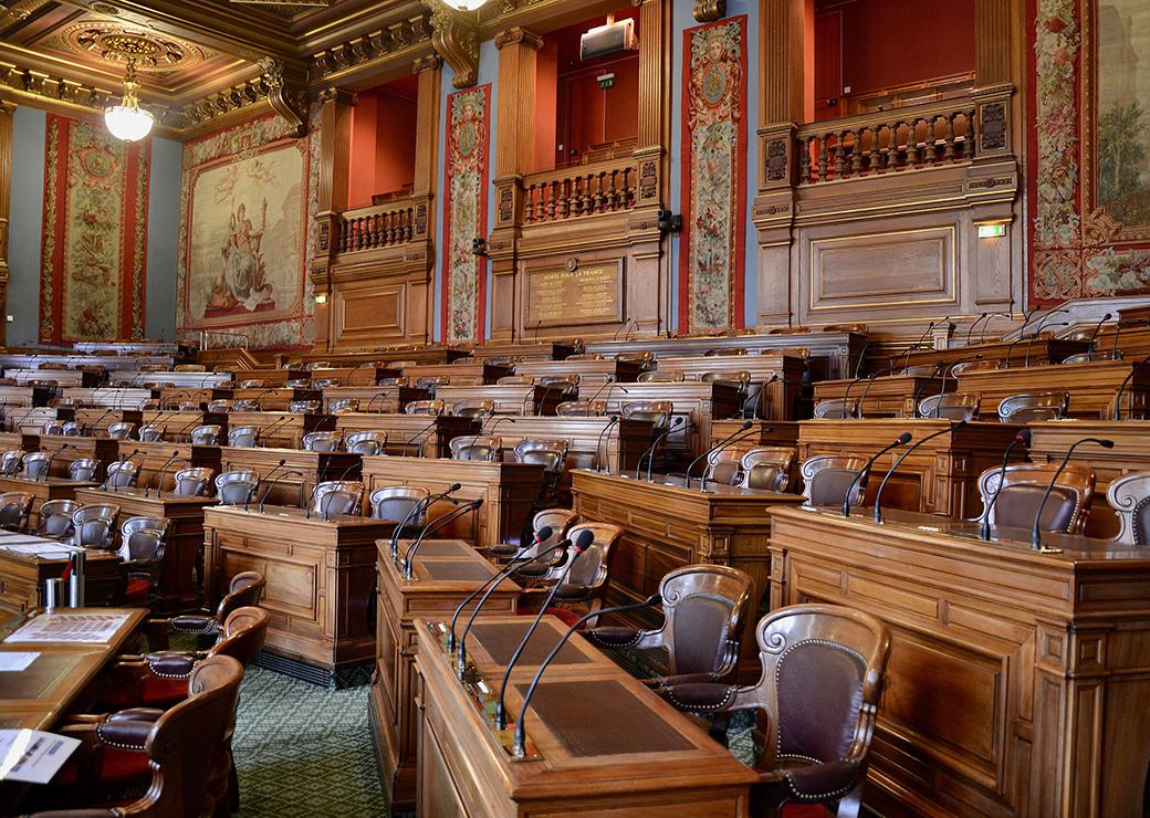 salle du conseil de Paris