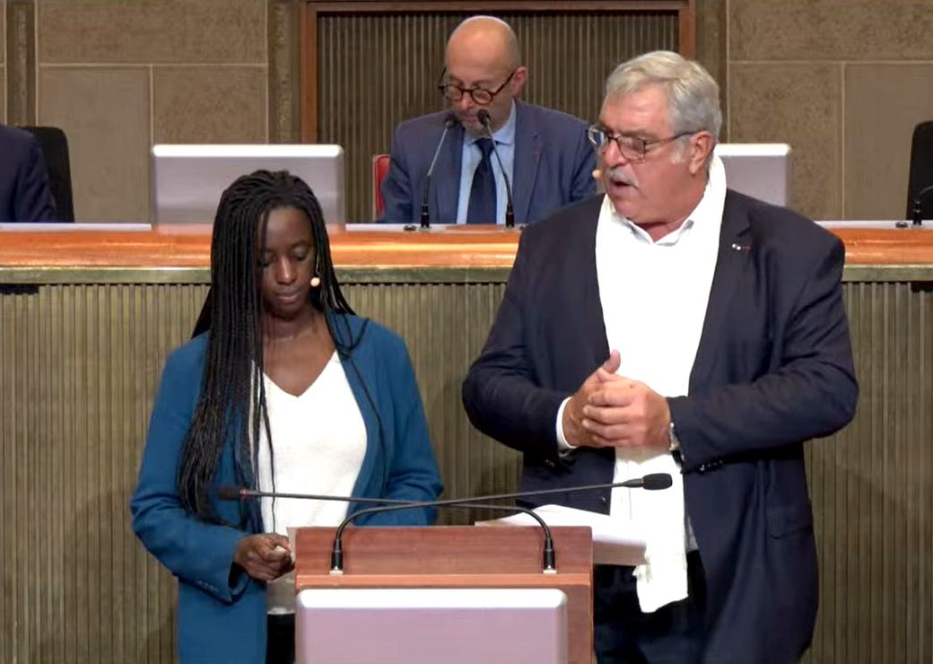 Aminata Niakaté et Pascal Férey