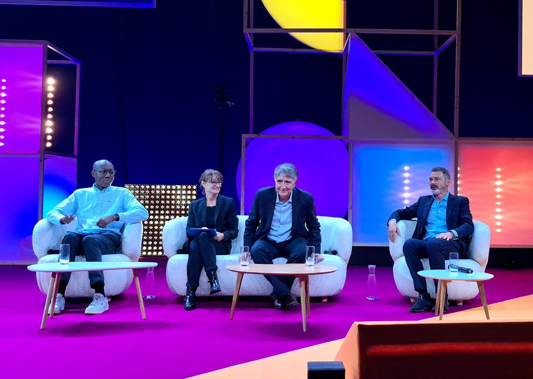 Alain Misse, Cécile Belard du Plantys, Eric Pinatel et Norbert Fanchon