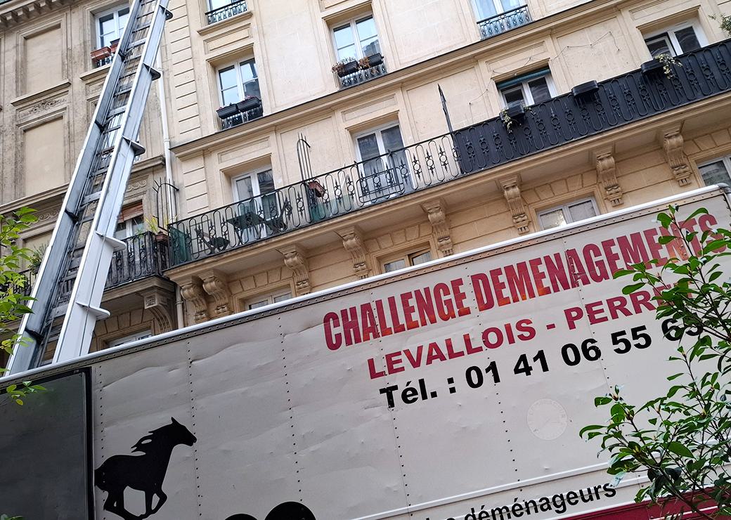 Camion de deménagement