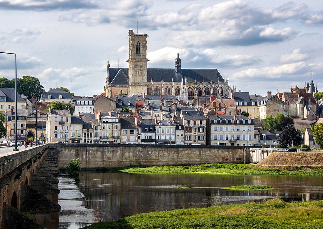 vue de la ville de Nevers