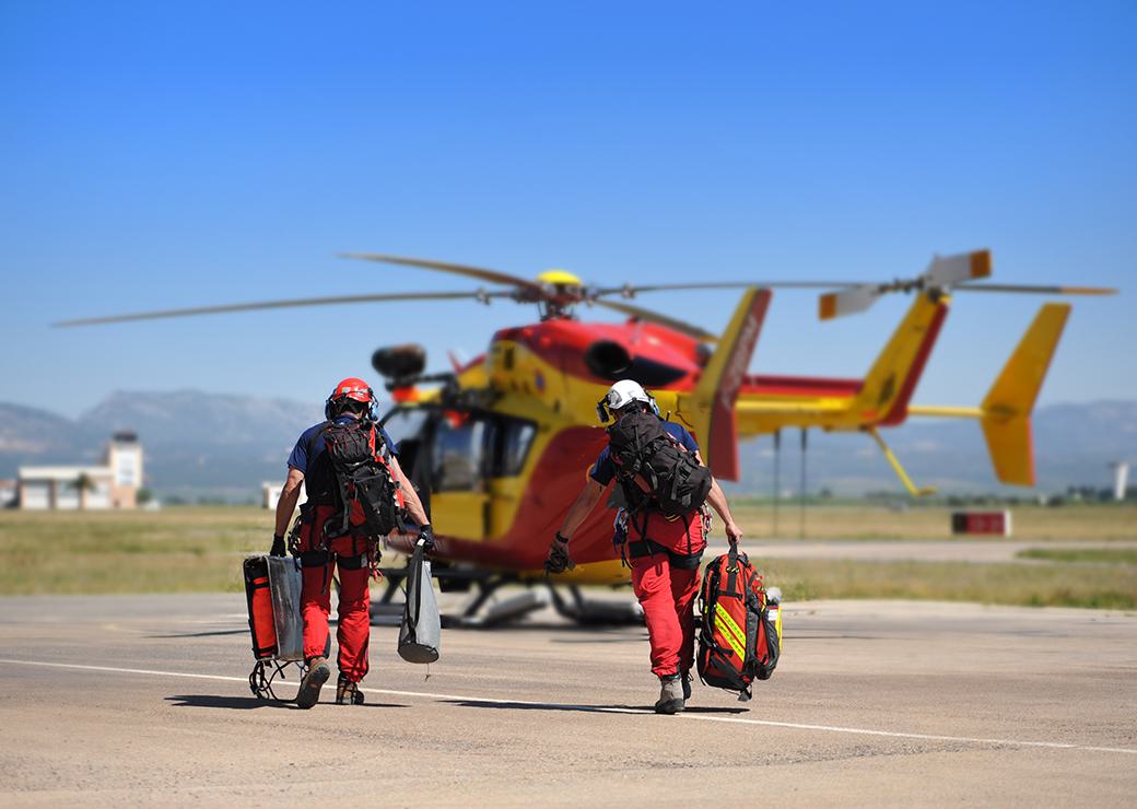 Hélicoptère de la sécurité civile