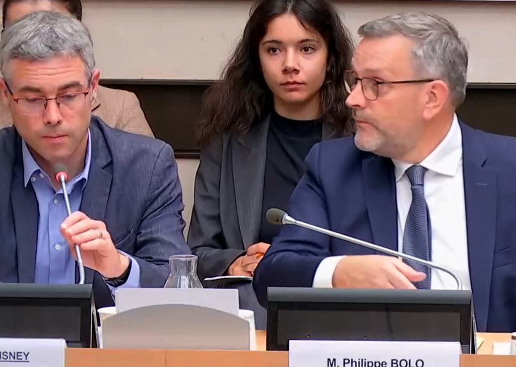 Maxime Laisney et Philippe Bolo