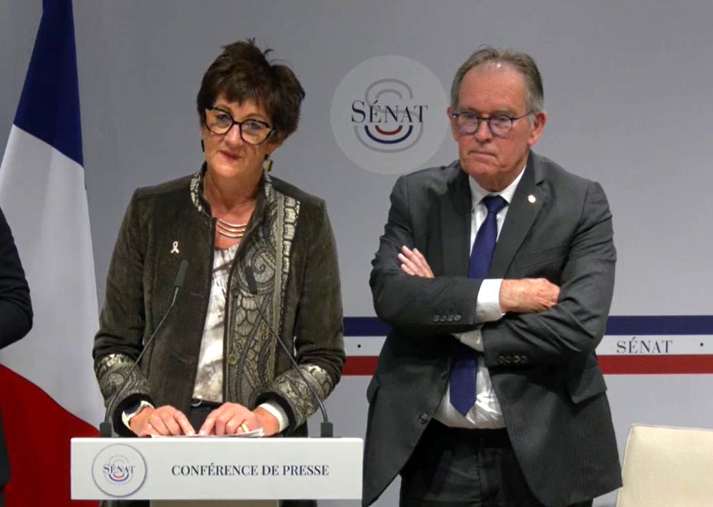 Annick Jacquemet et Alain Cadec