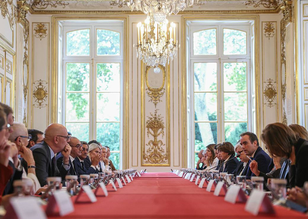 réunion du gouvernement