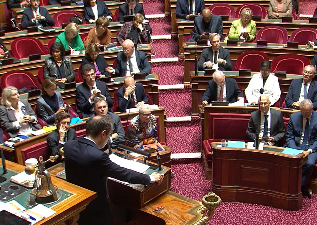 Sébastien Lecornu au Sénat