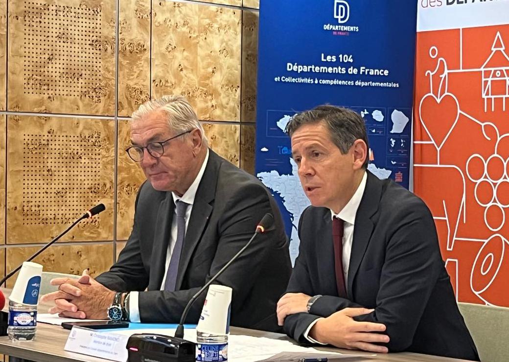 François Sauvadet et Christophe Ramond