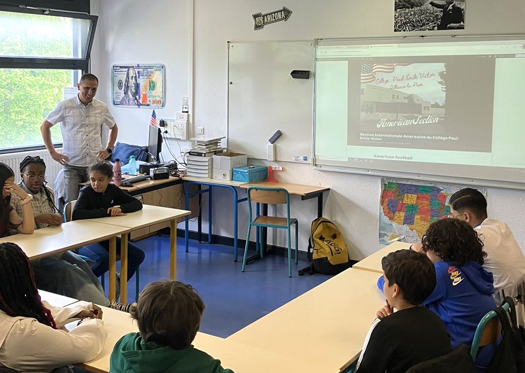 Séction internationale dans un collège REP