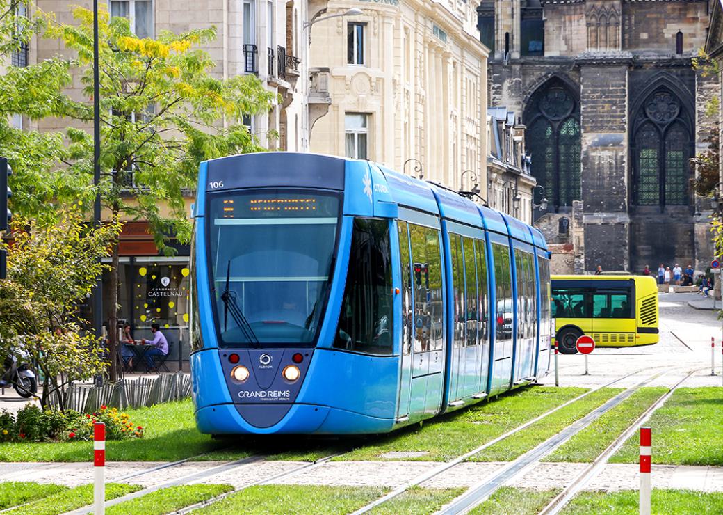 tramway Reims