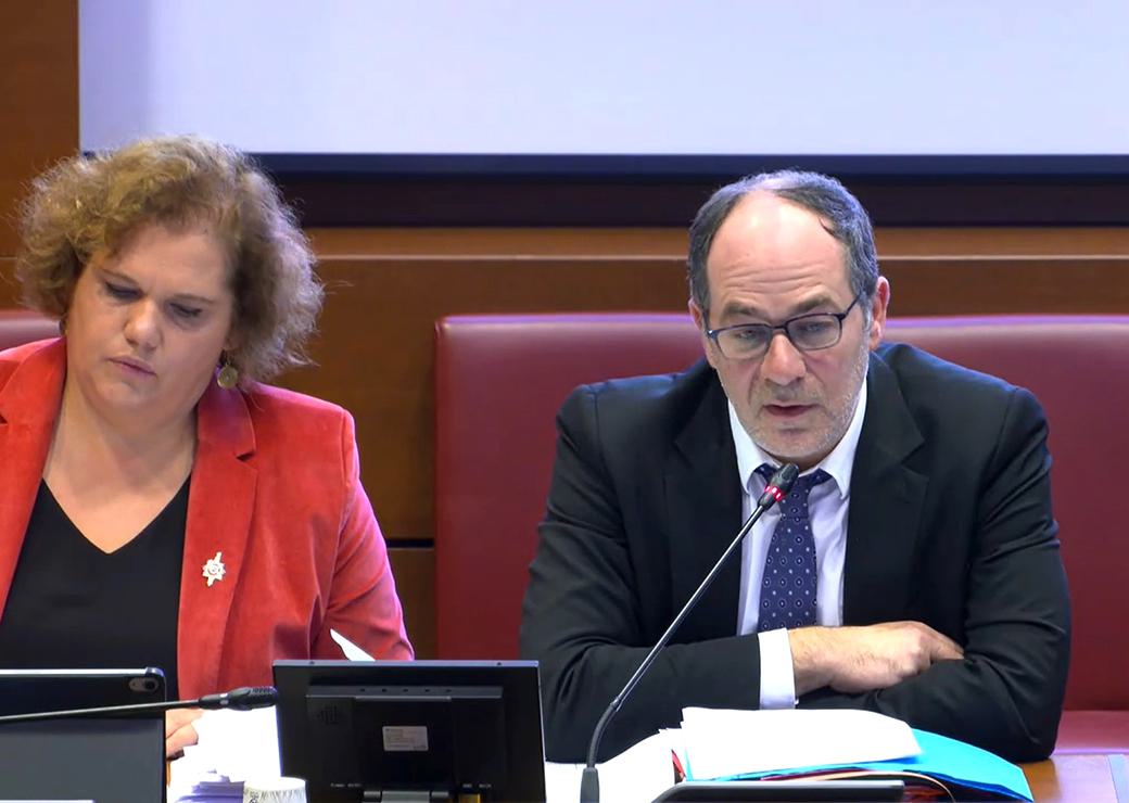 Estelle Mercier et Emmanuel Maurel