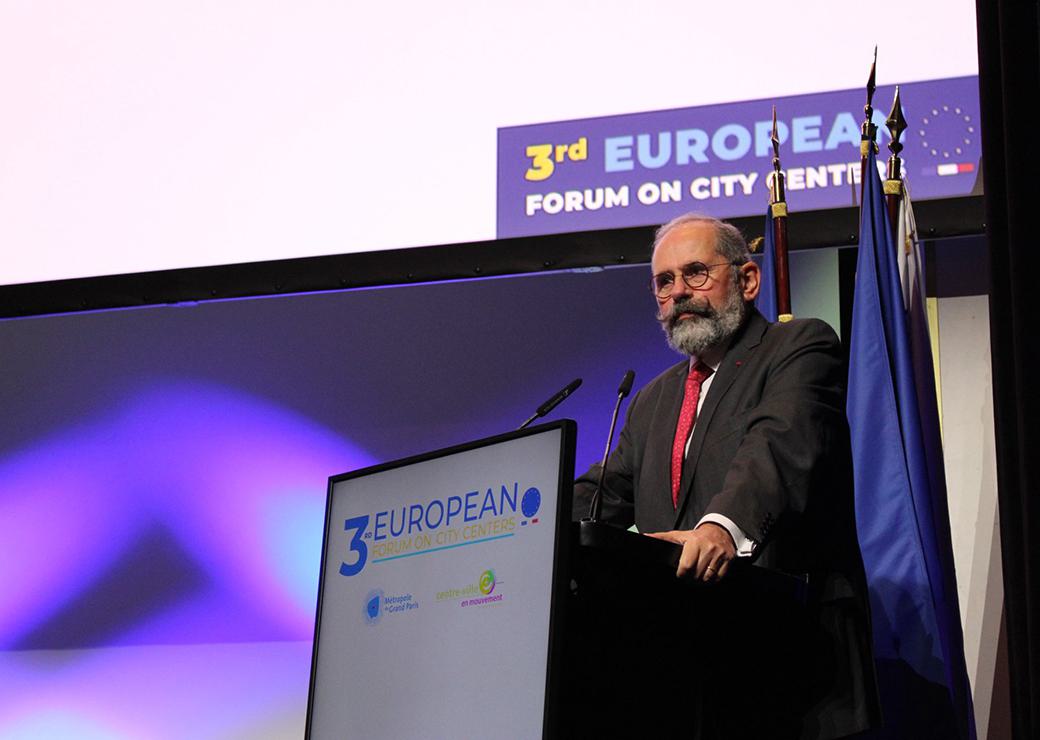  Philippe Laurent aux Assises européennes du Centre-ville le 06 novembe