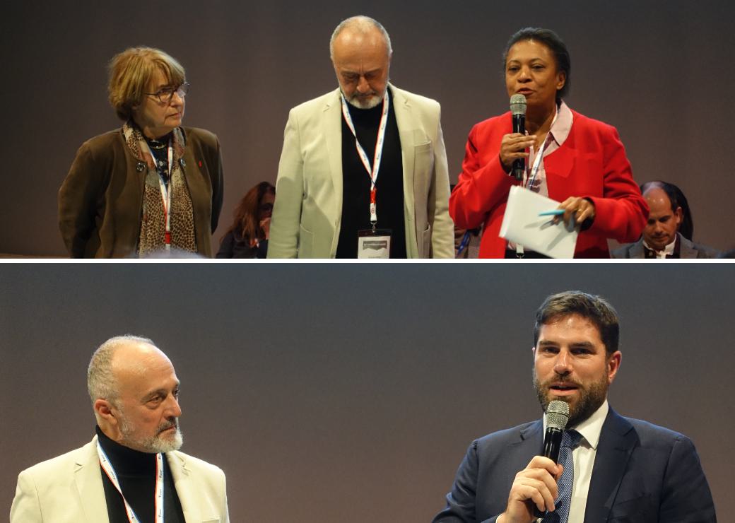 Catherine Arenou, Hélène Geoffroy et Vincent Jeanbrun 