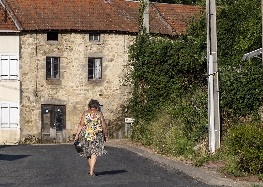 une femme en milieu rural 