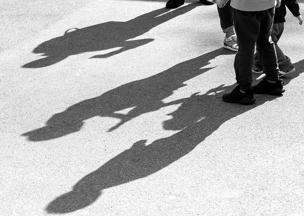 ombres d'enfants 