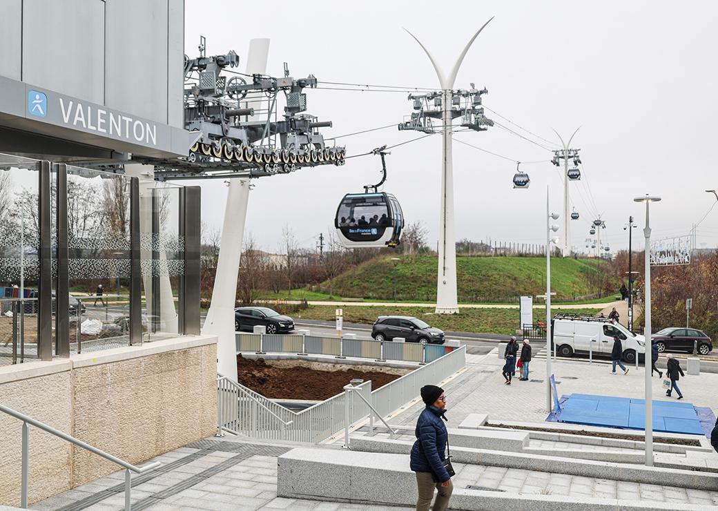 telephérique à Valenton