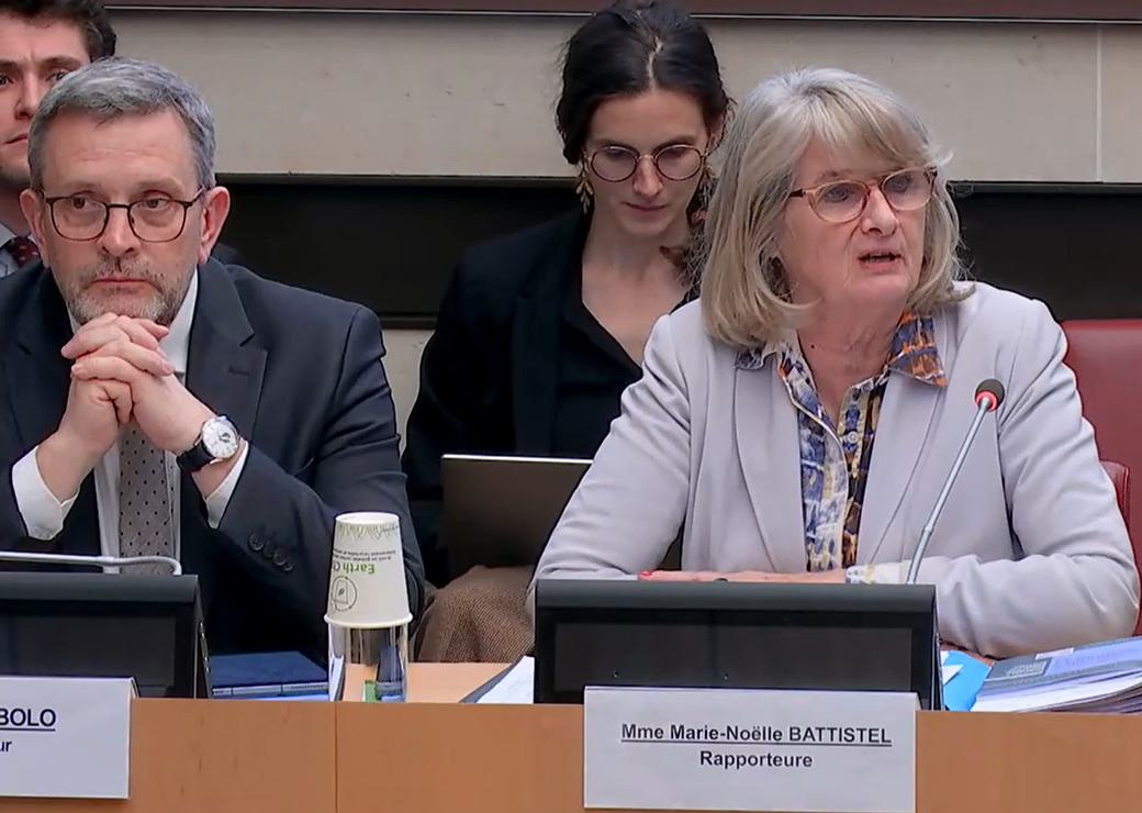 Philippe Bolo et Marie-Noëlle Battistel