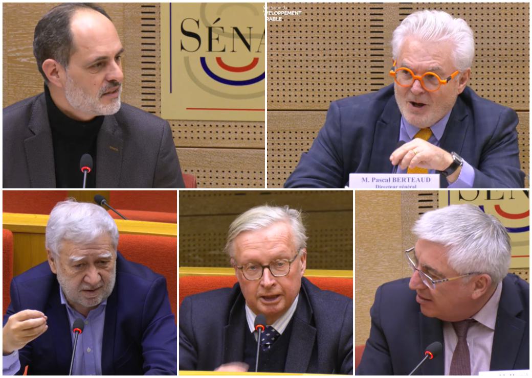 Nicolas Garnier, Pascal Berteaud, Ronan Dantec, Louis-Jean de Nicolay et Hervé Gillé