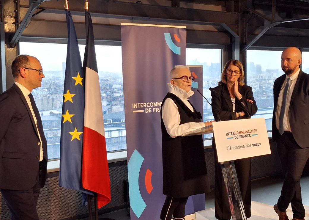 Sébastien Martin, Françoise Gatel, Virginie Lutrot et Sébastien Miossec