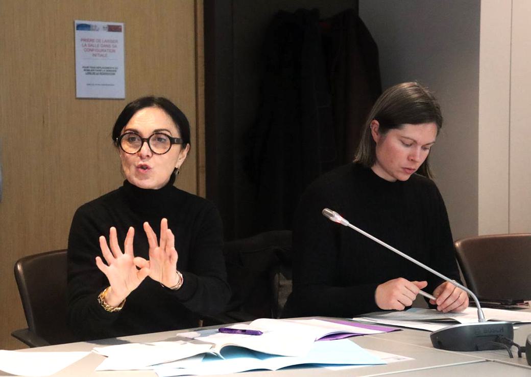 Patricia Demas et Lisa Belluco