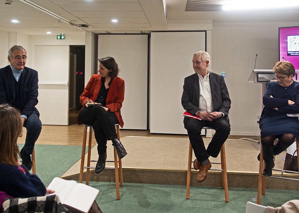  Philippe Pelletier,  Agnès Thouvenot, Jean-Claude Driant et  Frédérique Lahaye