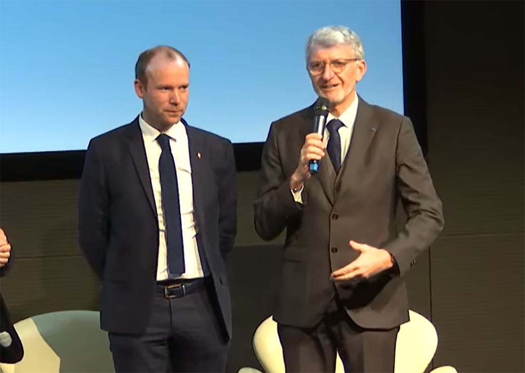 Sylvain Laval et   Jean-Pierre Serrus