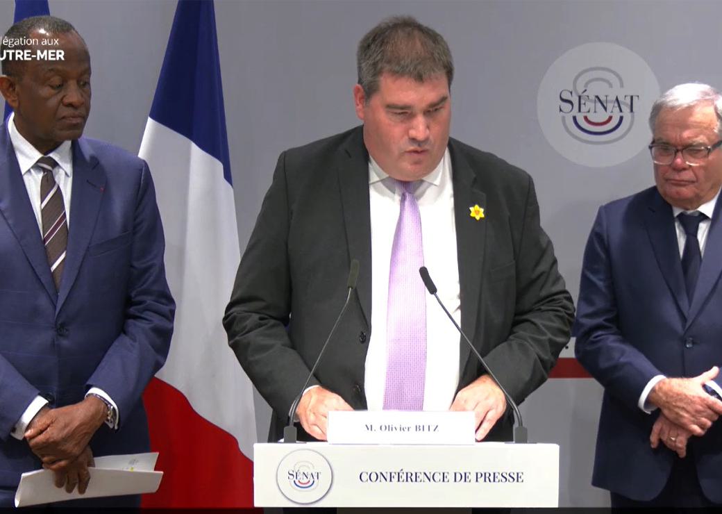 Saïd Omar Oili, Olivier Bitz et et Georges Naturel