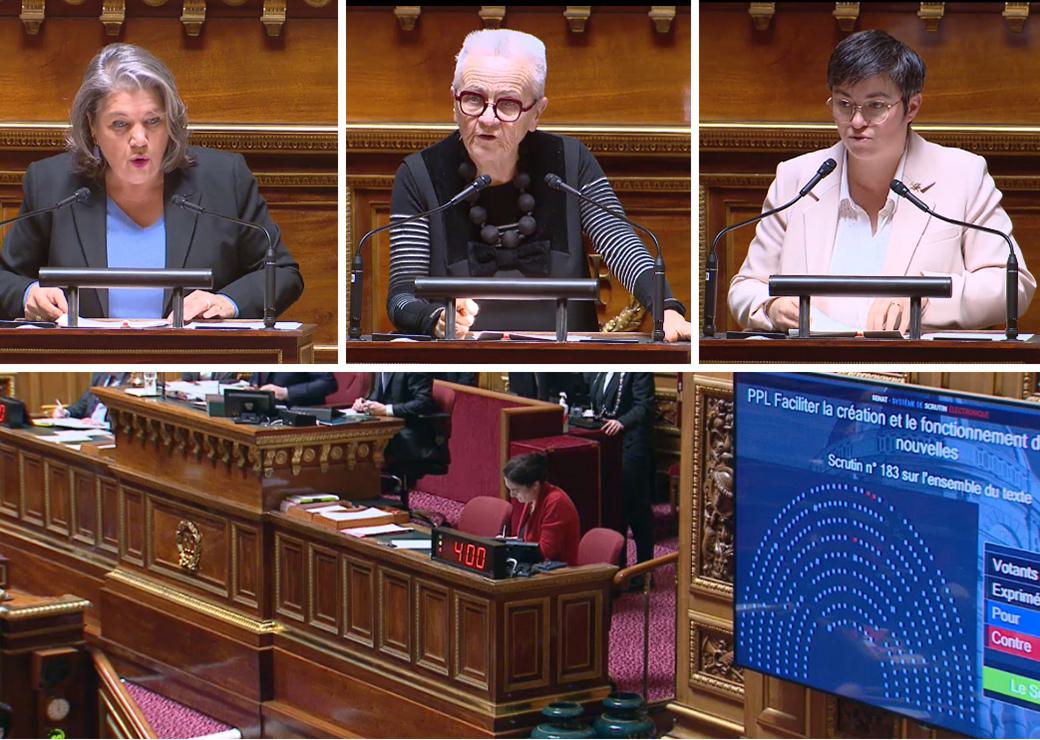  Sonia de La Provôté,  Anne-Sophie Patru et Françoise Gatel 