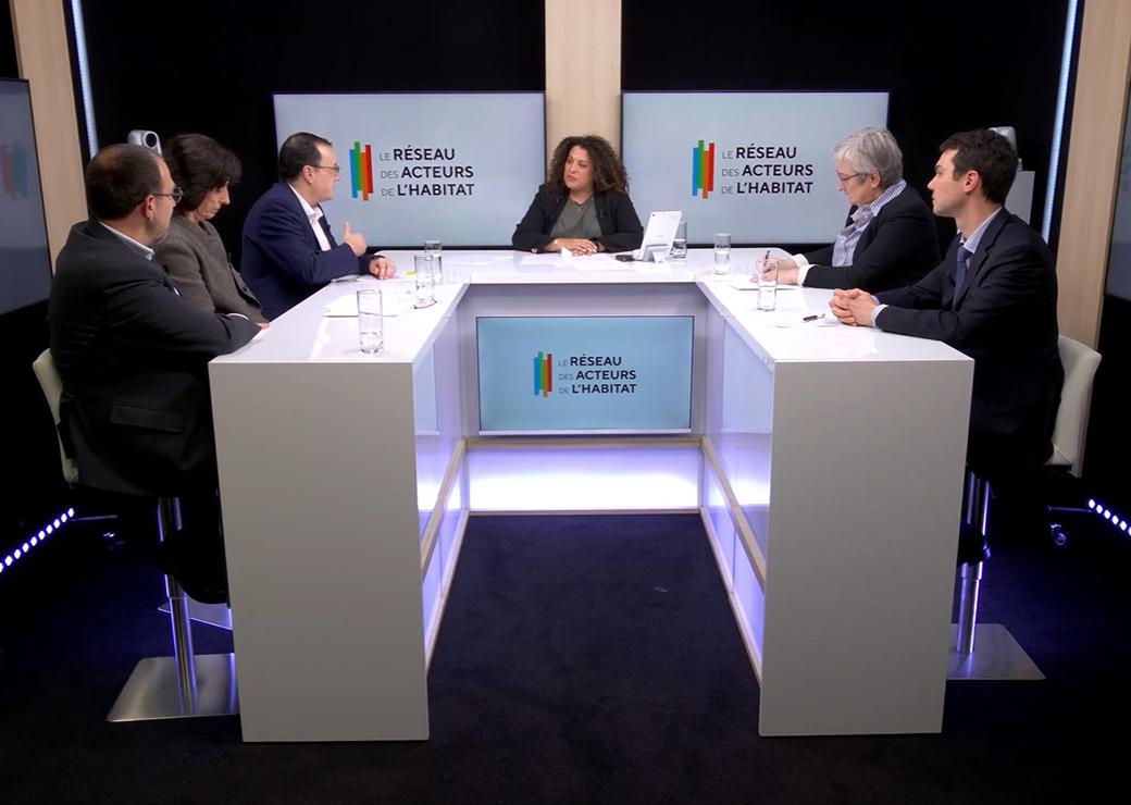 Capture vidéo du débat "Des m2 à réinventer : le logement social à la reconquête de l’existant " le 03 février 