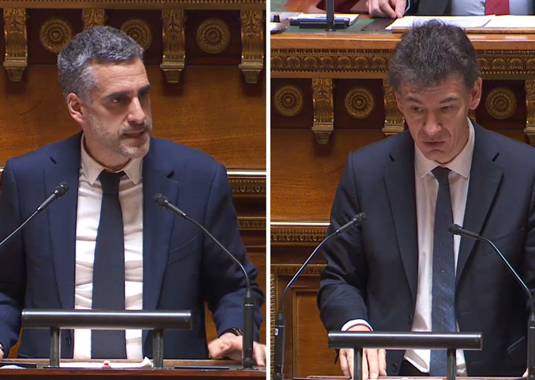 Yan Chantrel et Philippe Baptiste 