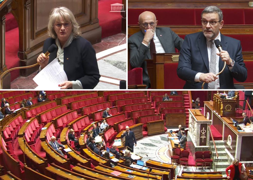 Marie-Noëlle Battistel, Philippe Bolo et Roland Lescure