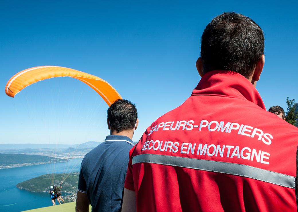 pompier secours en montagne 