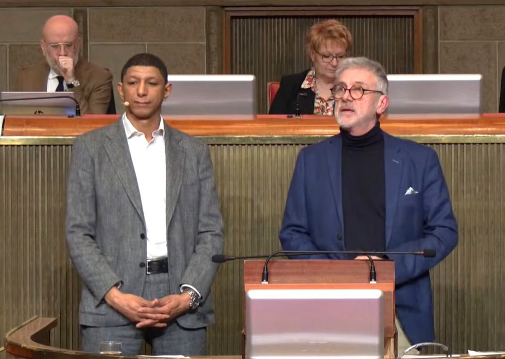 Saïd Hammouche et Jean-Marc Boivin