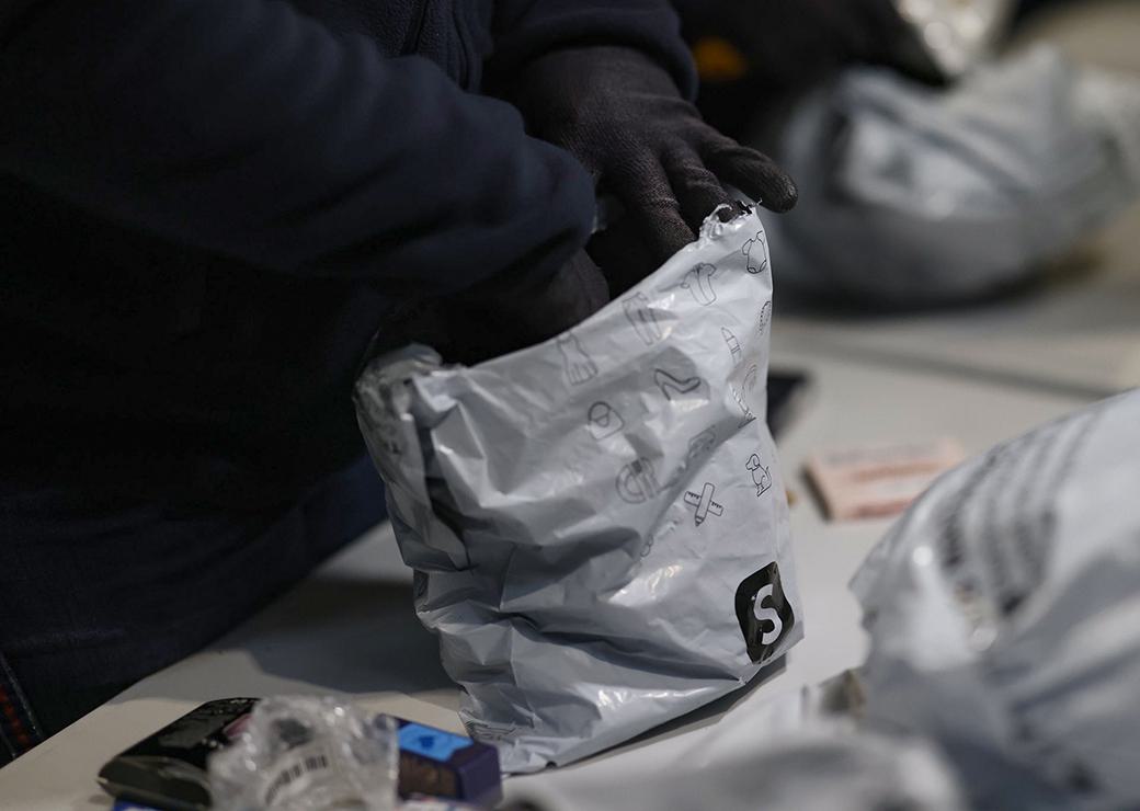 controle de colis Shein 