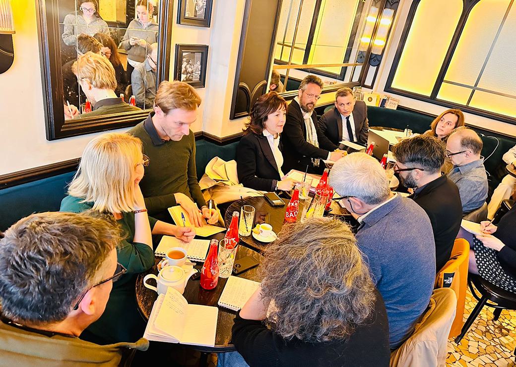 Café presse de Carole Delga après son audition au Sénat sur le projet de loi  transport 