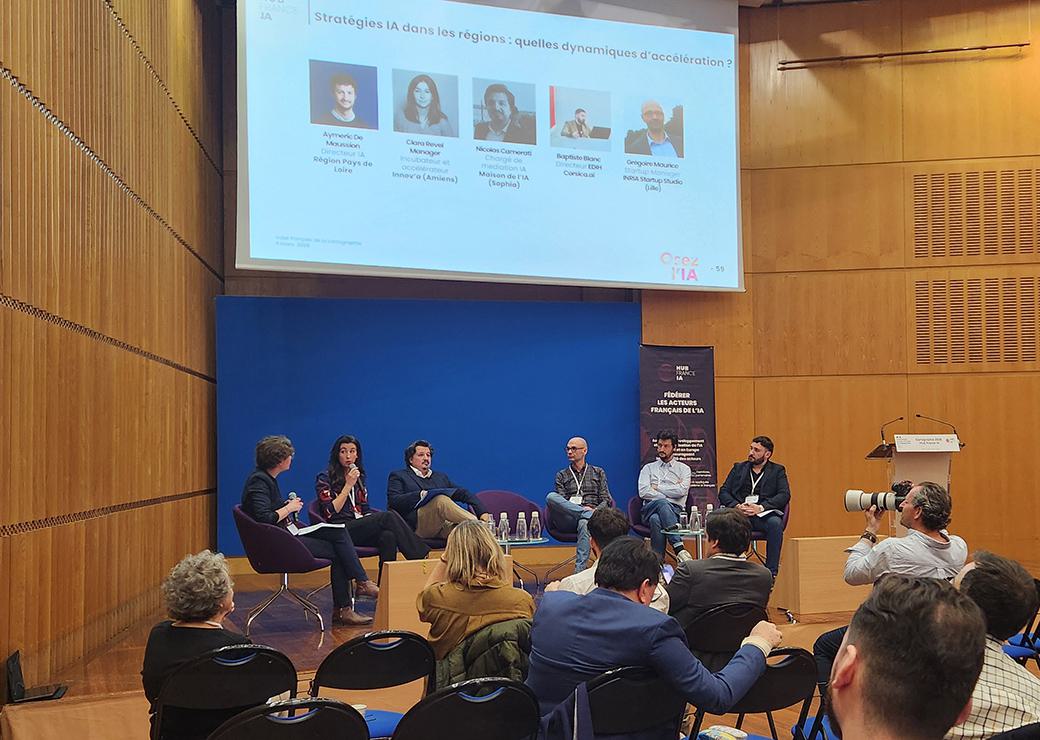 Aymeric de Maussion, Clara Revel, Nicolas Camerati, Grégoire Maurice et Baptiste Blanc